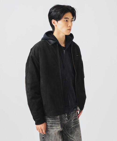 BEAMS HEART(ビームスハート)の「【完売間近】フェイクスエード ショート ブルゾン/Faux Suede Short Blouson(ブルゾン・メンズ・ブラック/ブラウン系その他3・LARGE/MEDIUM/SMALL)」の5枚目の写真