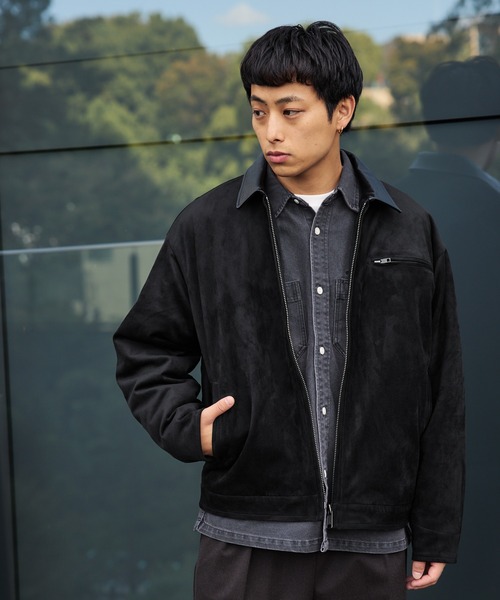 BEAMS HEART(ビームスハート)の「【完売間近】フェイクスエード ショート ブルゾン/Faux Suede Short Blouson(ブルゾン・メンズ・ブラック/ブラウン系その他3・LARGE/MEDIUM/SMALL)」の18枚目の写真