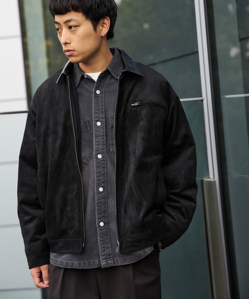 BEAMS HEART(ビームスハート)の「【完売間近】フェイクスエード ショート ブルゾン/Faux Suede Short Blouson(ブルゾン・メンズ・ブラック/ブラウン系その他3・LARGE/MEDIUM/SMALL)」の19枚目の写真