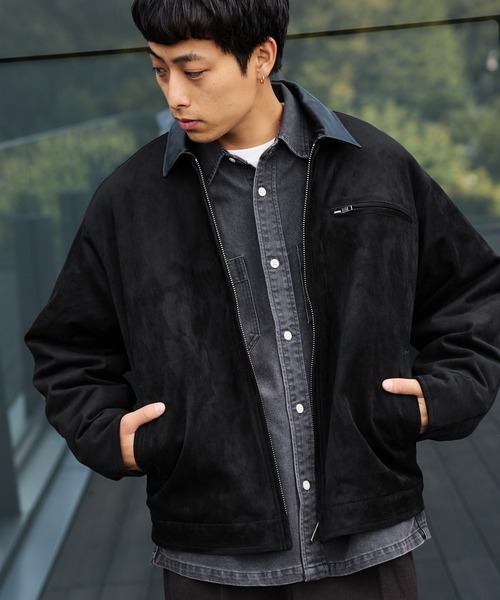 BEAMS HEART(ビームスハート)の「【完売間近】フェイクスエード ショート ブルゾン/Faux Suede Short Blouson(ブルゾン・メンズ・ブラック/ブラウン系その他3・LARGE/MEDIUM/SMALL)」の20枚目の写真