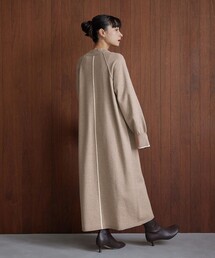 EMMEL REFINES | <EMMEL REFINES>EM ハイショク ニット ロング ワンピース(ワンピース)