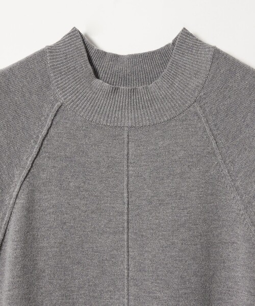 EMMEL REFINES（エメルリファインズ）の「＜EMMEL REFINES＞EM ハイショク ニット ロング ワンピース（ワンピース・レディース・ベージュ/グレー・FREE）」の19枚目の写真