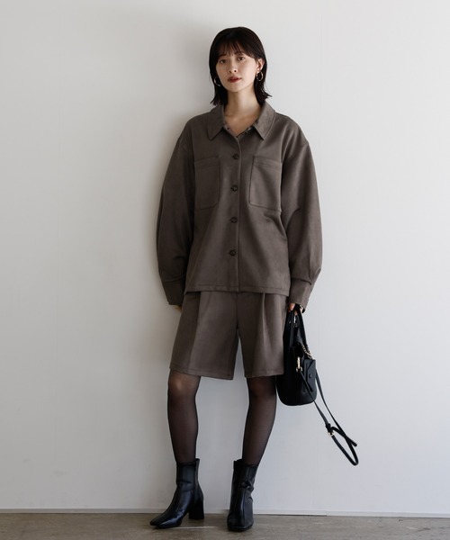 【上質】フェイクスエード オープンカラー シャツ ジャケットM ブラック 楽天市場】シャツジャケット シャツ メンズ 秋 秋服 春 春服 長袖