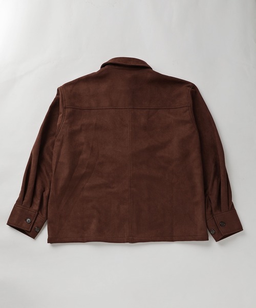 セール】【セットアップ対応】ストレッチフェイクスエード オーバー