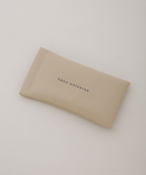 NANO universe（ナノユニバース）の「アイウェア/オーバル型 セルフレーム１（サングラス・メンズ・ブラック/ブラウン・FREE）」の8枚目の写真