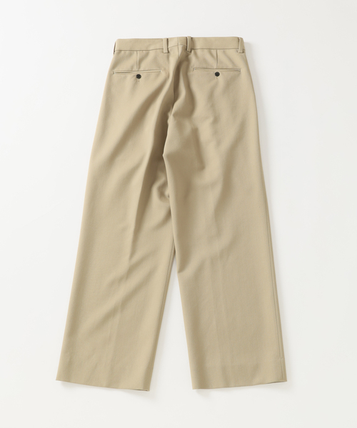 EDIFICE（エディフィス）の「VISTO ギャバ  2プリーツ パンツ【セットアップ着用可】（スラックス・メンズ・ベージュ/ブラック・LARGE/MEDIUM/SMALL）」の19枚目の写真