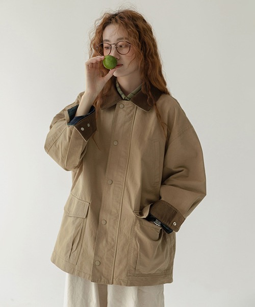 セール】【A by MAGASIN DE MODE】ハンティングジャケット レディース