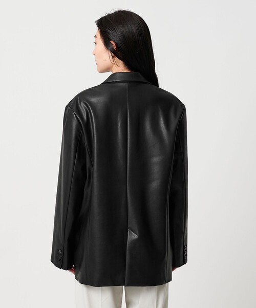 【MARW UNITED ARROWS】レザージャケット MARW UNITED ARROWS＞レザーライク ジャケット