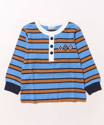 TOSHIBA ラガーシャツ 青 ラガーシャツ 長袖」に該当するブルー・ネイビー/青色系の