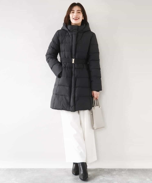OFUON le MK(オフオンルエムケー)の「ストレッチワイドストレートパンツ/洗える(その他パンツ・レディース・ライトブラウン/アイボリー/ネイビー・40/38/36)」の20枚目の写真
