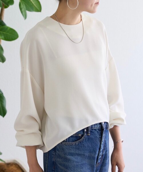 セール】コクーンパフ袖ブラウス（シャツ/ブラウス）｜BEARDSLEY