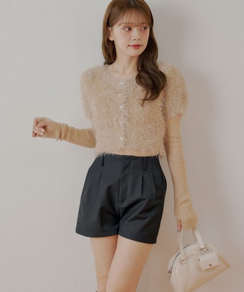 フロントタックショートパンツ（その他パンツ）｜Chico（チコ）の