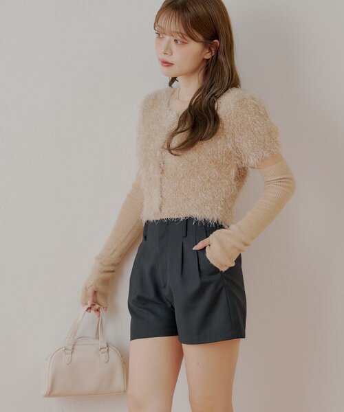 Chico（チコ）の「フロントタックショートパンツ（その他パンツ・レディース・グレー/ブラック/グレー系その他2・FREE/MEDIUM）」の11枚目の写真