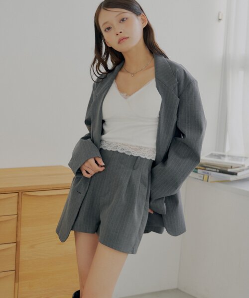 Chico（チコ）の「フロントタックショートパンツ（その他パンツ・レディース・グレー/ブラック/グレー系その他2・FREE/MEDIUM）」の22枚目の写真