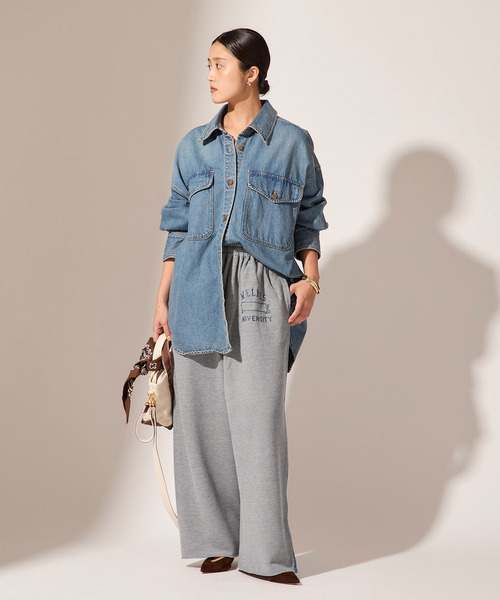 【INSCRIRE*LEE*LESSAGE】ドッキングパンツ：デニム 別注》【INSCRIRE*LEE*LESSAGE】ドッキングパンツ：デニム（デニム