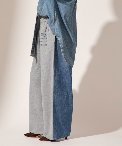 【INSCRIRE*LEE*LESSAGE】ドッキングパンツ：デニム JOURNAL STANDARD L'ESSAGE｜《別注》【INSCRIRE*LEE*LESSAGE