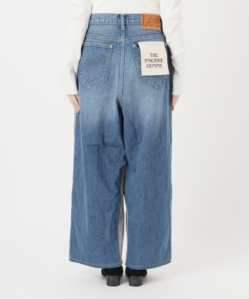 別注》【INSCRIRE*LEE*LESSAGE】ドッキングパンツ：デニム（デニム