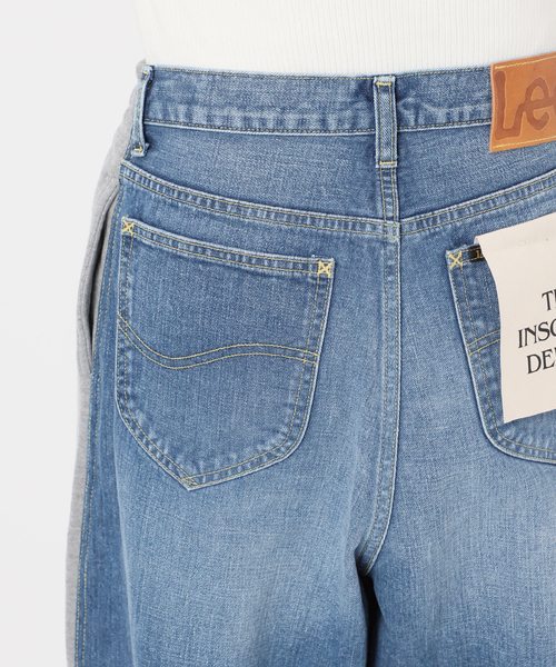 別注》【INSCRIRE*LEE*LESSAGE】ドッキングパンツ：デニム（デニム