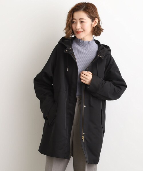 セール】【名品アウター/3WAY・はっ水】ボアライナー付きモッズコート