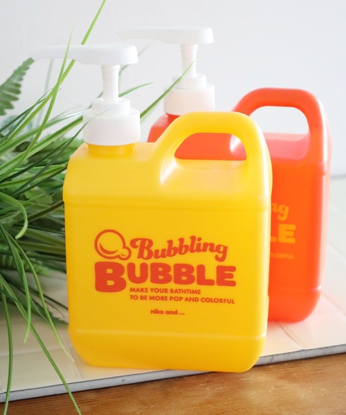 Bubbling BUBBLE】ディスペンサー（バス/トイレグッズ）｜niko and