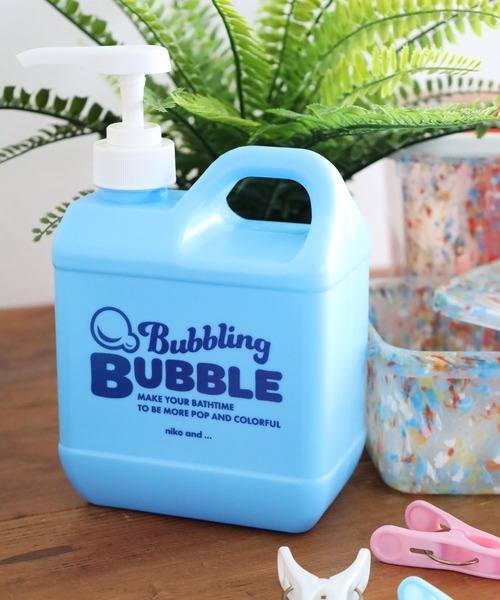 niko and...（ニコアンド）の「【Bubbling BUBBLE】ディスペンサー（バス/トイレグッズ・レディース・オレンジ/イエロー/ライトブルー・0）」の2枚目の写真