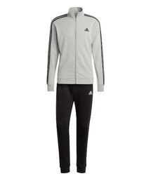 アディダス adidas ベーシック スリーストライプス フレンチテリー トラックスーツ