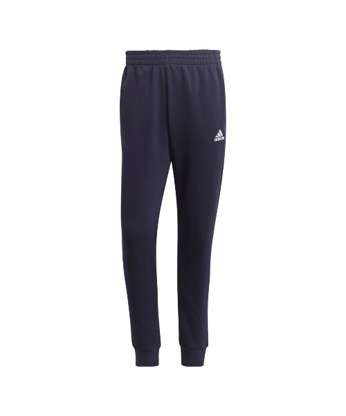 adidas（アディダス）の「アディダス adidas ベーシック スリーストライプス フレンチテリー トラックスーツ（ジャージ・メンズ・グレー/ネイビー・S/M/L/LL/3L）」の4枚目の写真