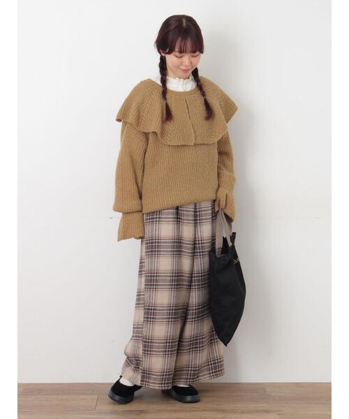 Samansa Mos2（サマンサ モスモス）の「【2WAY】ロゴ刺繍トートバッグ（ハンドバッグ・レディース・ネイビー/ベージュ/ブラック・F）」の15枚目の写真