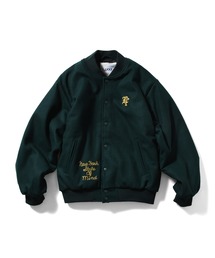 LFYT（エルエフワイティー）の「LFYT ラファイエット【Lafayette】-  ヘリテージ メルトン エンブレム ジャケット【HERITAGE MELTON EMBLEM JACKET LA251007】（ブルゾン）」