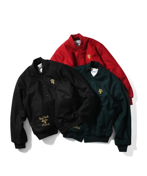 LFYT(エルエフワイティー)の「LFYT ラファイエット【Lafayette】- ヘリテージ メルトン エンブレム ジャケット【HERITAGE MELTON EMBLEM JACKET LA251007】(ブルゾン・メンズ・グリーン/レッド/ブラック・L/XL/M/XXL)」の18枚目の写真
