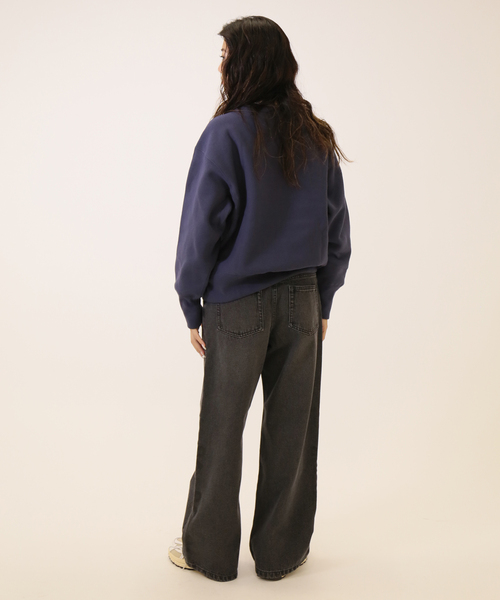 JOINT WORKS（ジョイントワークス）の「デニムサイドリボンパンツ（デニムパンツ・レディース・ブラック/ネイビー・SMALL/MEDIUM）」の12枚目の写真