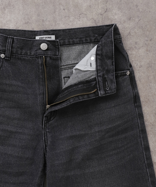 JOINT WORKS（ジョイントワークス）の「デニムサイドリボンパンツ（デニムパンツ・レディース・ブラック/ネイビー・SMALL/MEDIUM）」の5枚目の写真