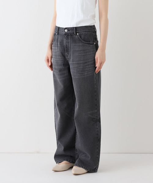 JOINT WORKS（ジョイントワークス）の「デニムサイドリボンパンツ（デニムパンツ・レディース・ブラック/ネイビー・SMALL/MEDIUM）」の11枚目の写真