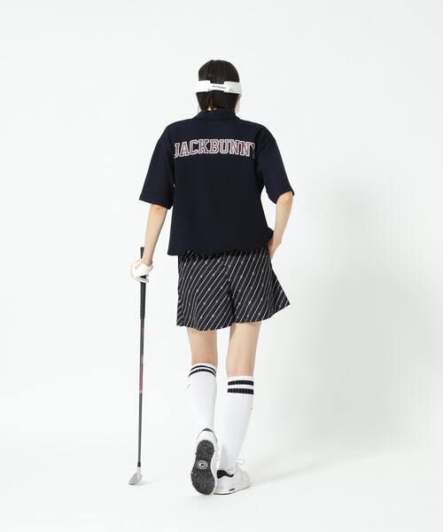 Jack Bunny!!(ジャックバニー)の「【Jack Bunny!!】T/Rダンボール五分袖ポロシャツ(ポロシャツ・レディース・グレー/ブルー/ネイビー・MEDIUM/LARGE/SMALL)」の17枚目の写真