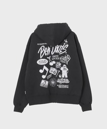 【BEN DAVIS / ベンデイビス】SELECTION ZIP HOODIE