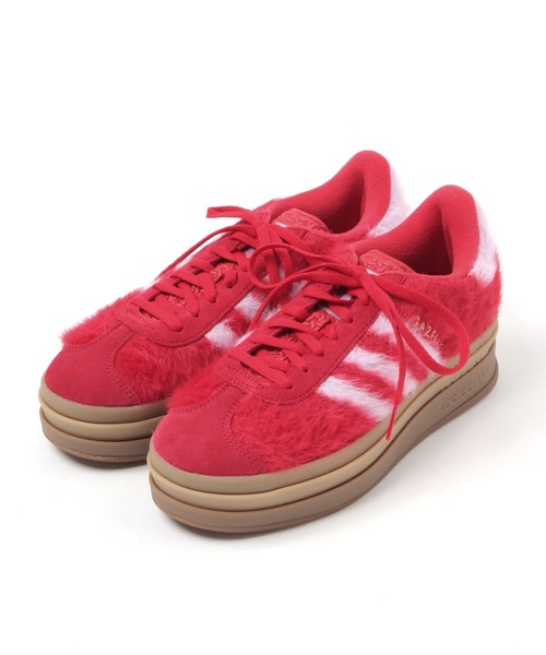 PBLIM（ページボーイリム）の「《UNISEX》adidas/GAZELLE BOLD W（スニーカー・レディース・ピンク/ブラック・MEDIUM/LARGE）」の2枚目の写真