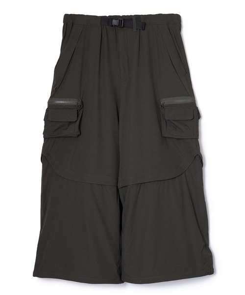 NON TOKYO(ノントーキョー)の「2WAY CARGO PANTS(カーゴパンツ・レディース・レッド/カーキ/ブラック・2/1)」の10枚目の写真