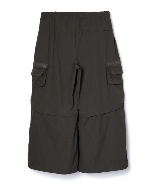 NON TOKYO(ノントーキョー)の「2WAY CARGO PANTS(カーゴパンツ・レディース・レッド/カーキ/ブラック・2/1)」の11枚目の写真