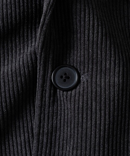 FREAK'S STORE（フリークスストア）の「SOLOTEX コーデュロイ 2Bジャケット セットアップ テーラードジャケット コーデュロイパンツ / CORD ソロテックス JKT＆PT ｾｯﾄｱｯﾌﾟ（セットアップ・メンズ・チャコールグレー/ブラック/ブラウン・SMALL/MEDIUM/LARGE）」の6枚目の写真