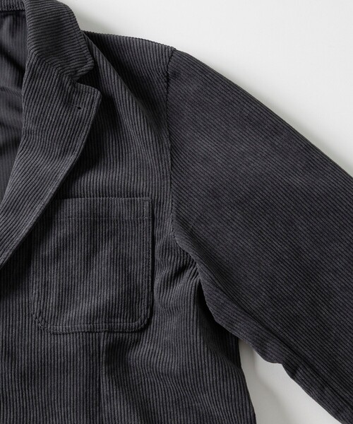 FREAK'S STORE（フリークスストア）の「SOLOTEX コーデュロイ 2Bジャケット セットアップ テーラードジャケット コーデュロイパンツ / CORD ソロテックス JKT＆PT ｾｯﾄｱｯﾌﾟ（セットアップ・メンズ・チャコールグレー/ブラック/ブラウン・SMALL/MEDIUM/LARGE）」の8枚目の写真