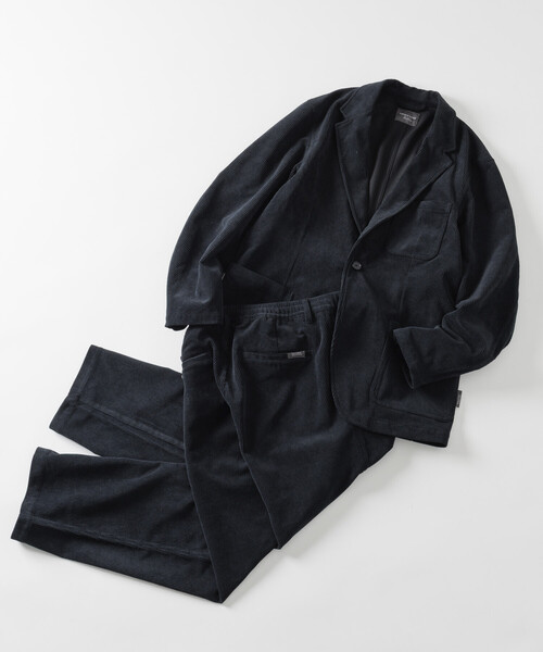 FREAK'S STORE（フリークスストア）の「コーデュロイ 2Bジャケット リラックスフィット セットアップ Fabric by SOLOTEX®︎/コーデュロイジャケット コーデュロイパンツ（セットアップ・メンズ・チャコールグレー/ブラック/ブラウン・SMALL/MEDIUM/LARGE）」の5枚目の写真