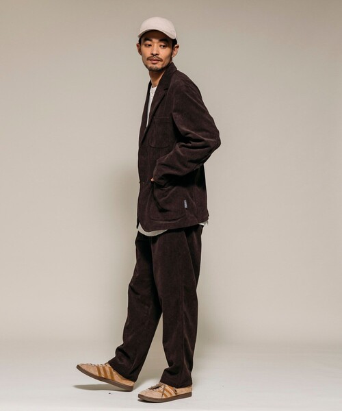 セール】SOLOTEX コーデュロイ 2Bジャケット セットアップ テーラード