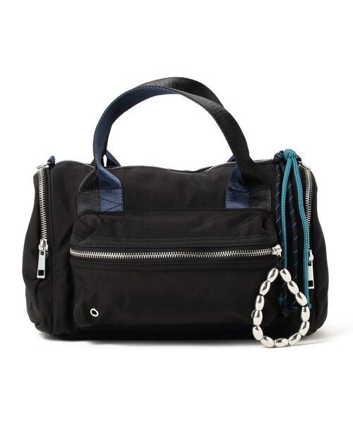 Ray BEAMS(レイビームス)の「CONTROL FREAK / ミリタリー チャーム ボストン バッグ(トートバッグ・レディース・カーキ/ブラック・ONE SIZE)」の3枚目の写真