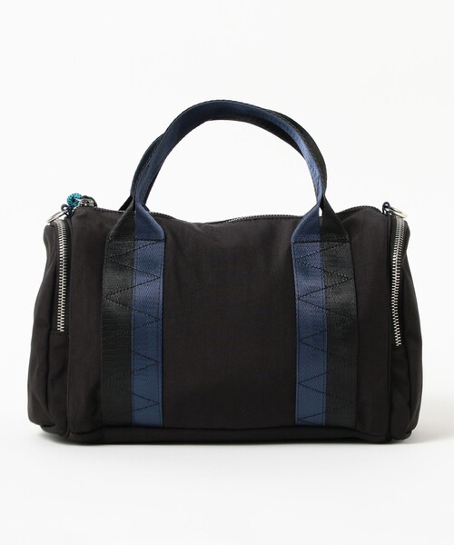 Ray BEAMS(レイビームス)の「CONTROL FREAK / ミリタリー チャーム ボストン バッグ(トートバッグ・レディース・カーキ/ブラック・ONE SIZE)」の4枚目の写真