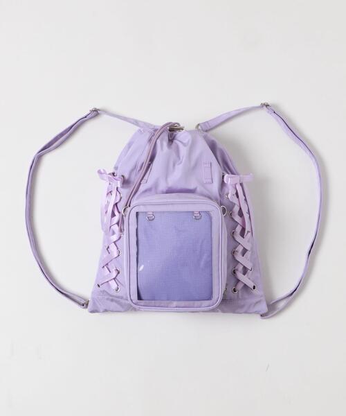 WEGO/【25年秋冬新作】きらふわぬい2WAY痛ナップサック（バックパック