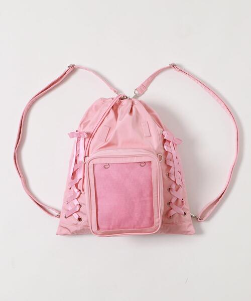 WEGO/【25年秋冬新作】きらふわぬい2WAY痛ナップサック（バックパック