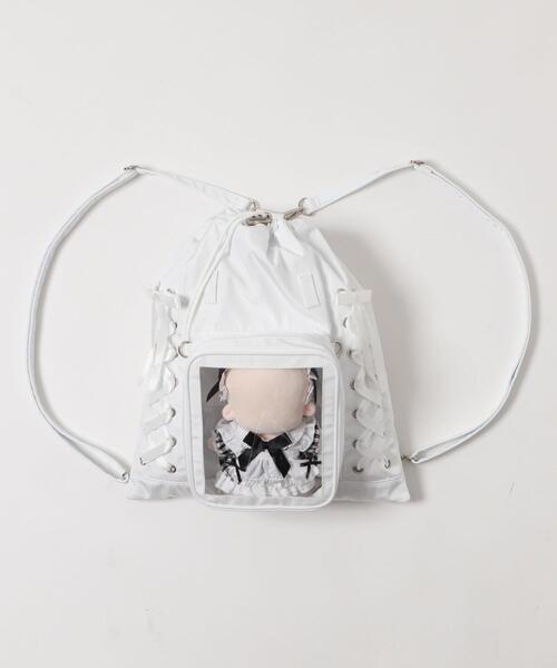 新品 Aooo ナップザック リュック バッグ アウー 鞄 グッズ 完売 ライブ WEGO/【25年秋冬新作】きらふわぬい2WAY痛ナップサック（バックパック