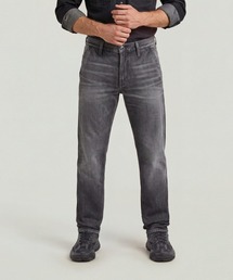 Morry Tapered Chino Jeana/ヴィンテージライクレギュラーテーパードチノディテールデニムパンツ