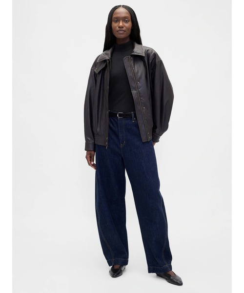 セール】クローズニット ジャージー モックネックTシャツ（Tシャツ