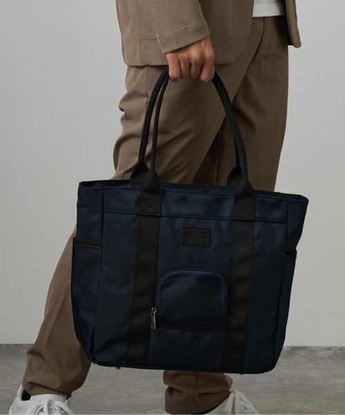 グッシオ ウォーモ】ナイロンビジネストートバッグ 軽量 A4（ビジネス